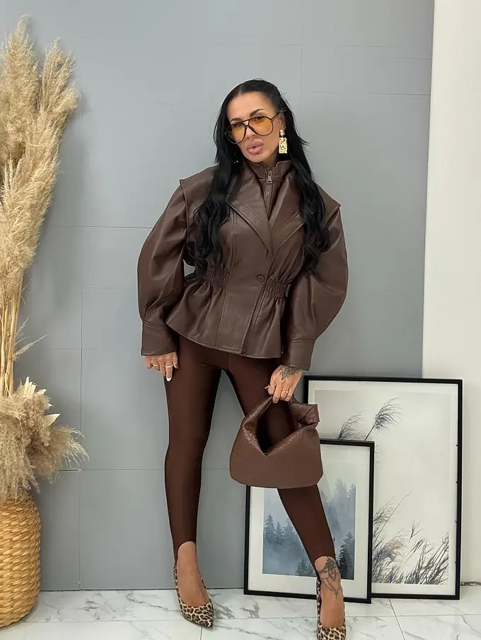 Koženková bunda ELISE