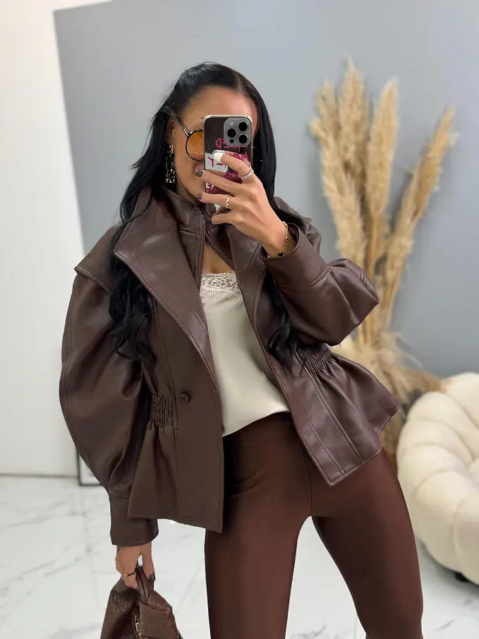 Koženková bunda ELISE