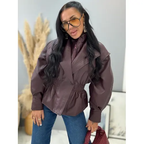 Koženková bunda ELISE veľkosť: one size