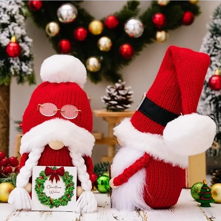 Vianočný škriatok s okuliarom - next