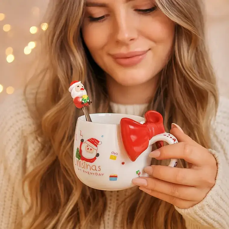 Vianočný hrnček v darčekovom balení - next