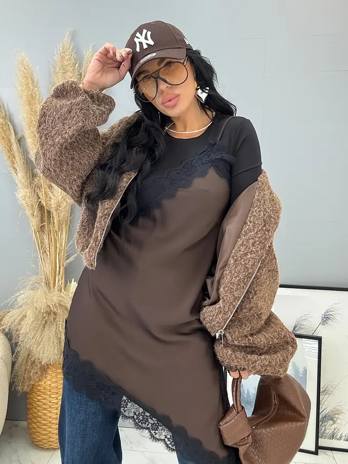 Uzlíková bomber bunda AIDANA