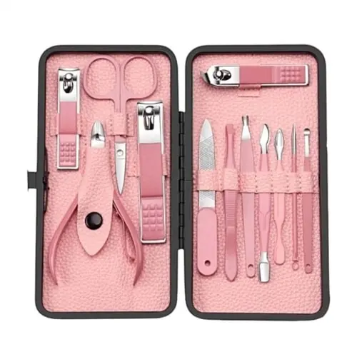 Súprava na manikúru farba: pink