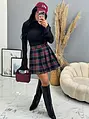 Károvaná sukňa LONDYN+