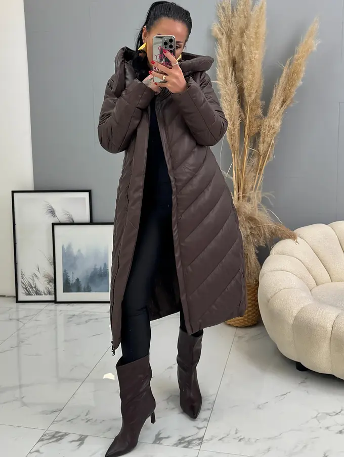 Hnedé dámske čižmy NIKIA