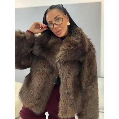 Kožušinová bunda EDINA veľkosť: one size