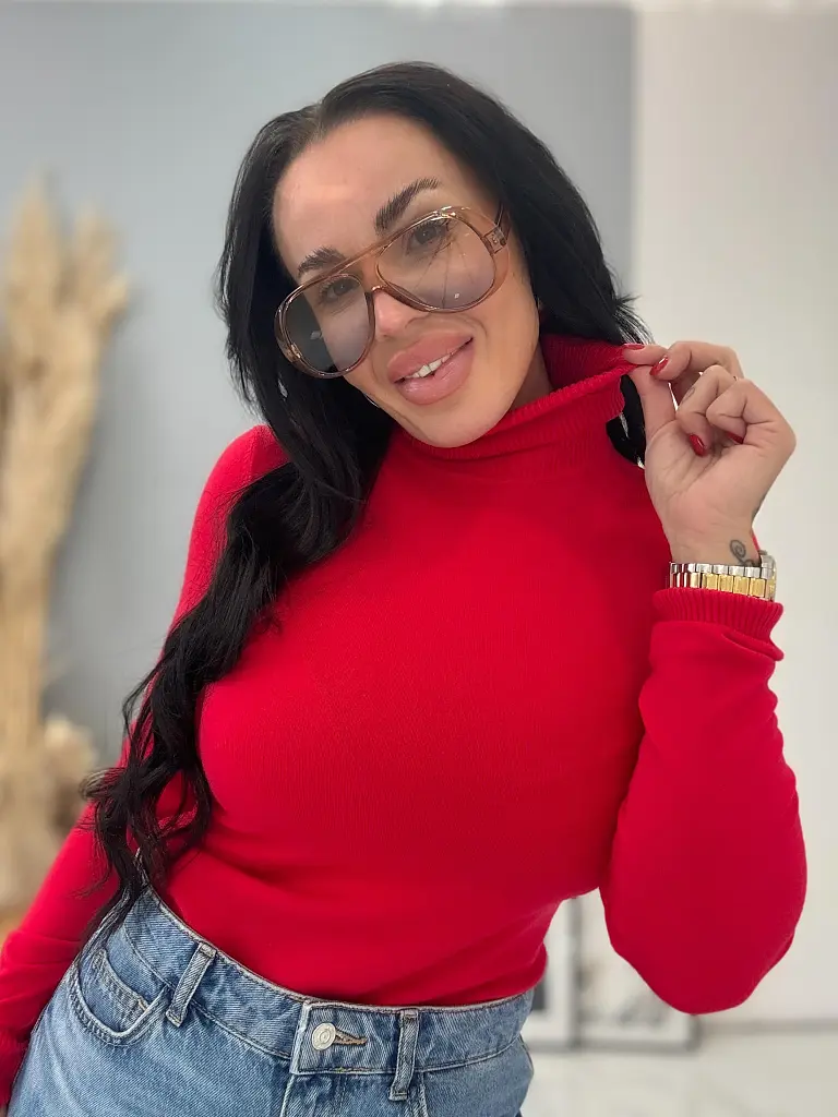 Rolákový basic pulóver JASNIRA - next