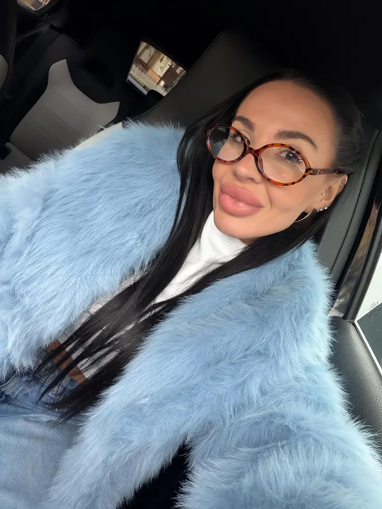 Krátka kožušinová bunda CALIANA