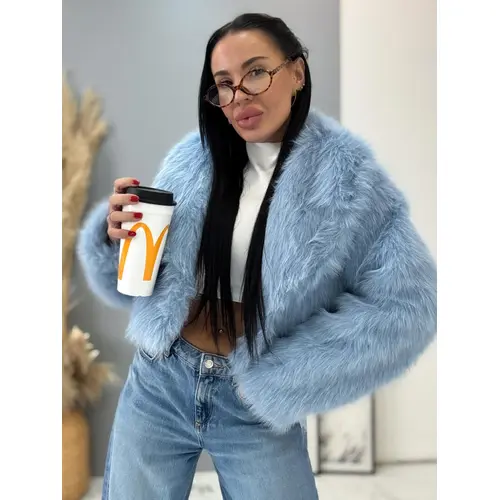 Krátka kožušinová bunda CALIANA veľkosť: one size