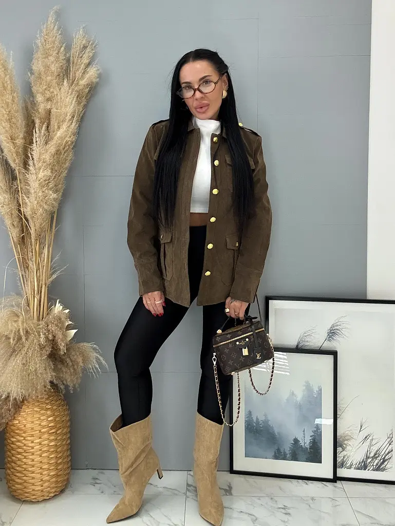 Semišové čižmy AVELENA - next