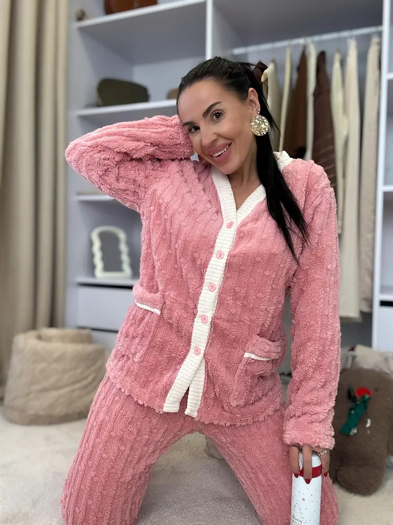 Dámske teplé pyžamo ALANA