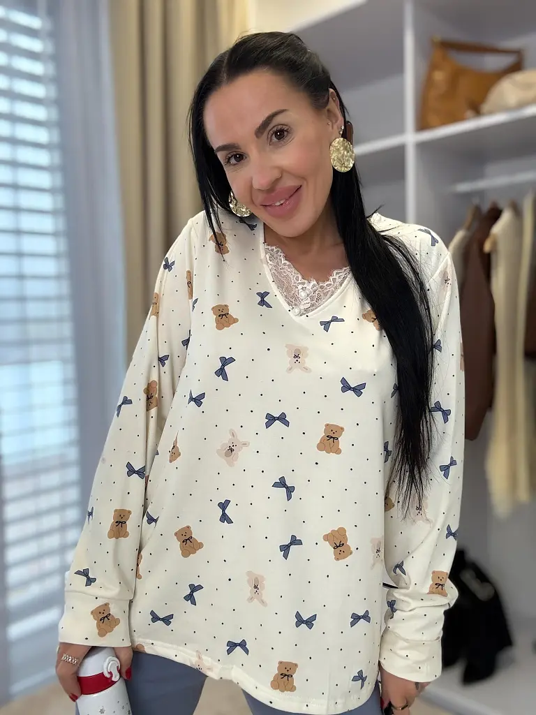 Dámske teplé pyžamo MACKO - next