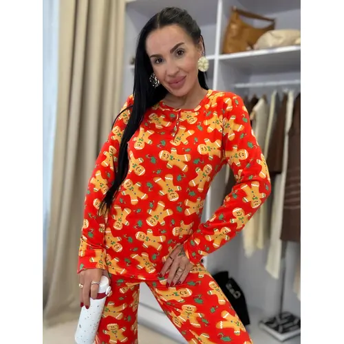 Dámske teplé pyžamo PERNÍČEK veľkosť: L