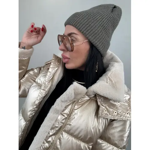 Pletená čiapka farba: grey