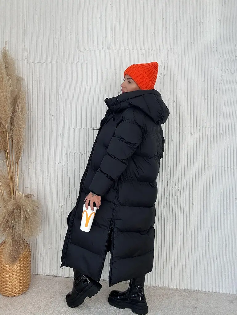 Dlhá bunda s kapucňou ANAHI - next