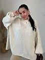 Pletený oversized pulóver CATINA