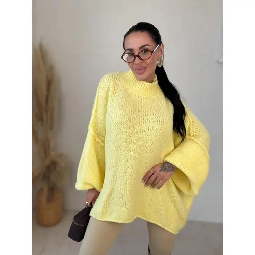 Pletený oversized pulóver CATINA veľkosť: one size