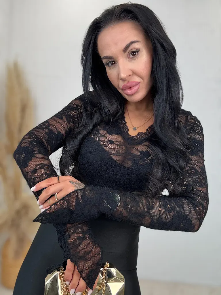 Čipkovaný top DORIANA - next