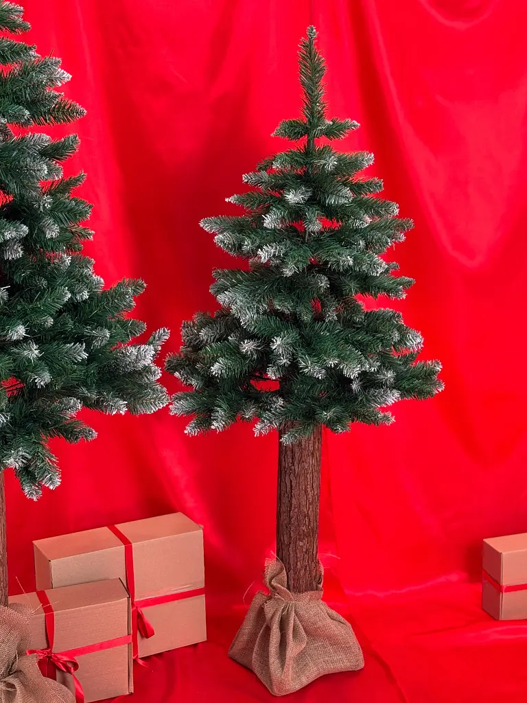 Umelý stromček – 180 cm, husté zasnežené vetvy - next