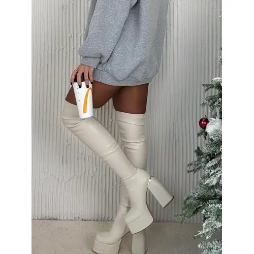 Čižmy nad kolená CANDYS+ veľkosť: 37