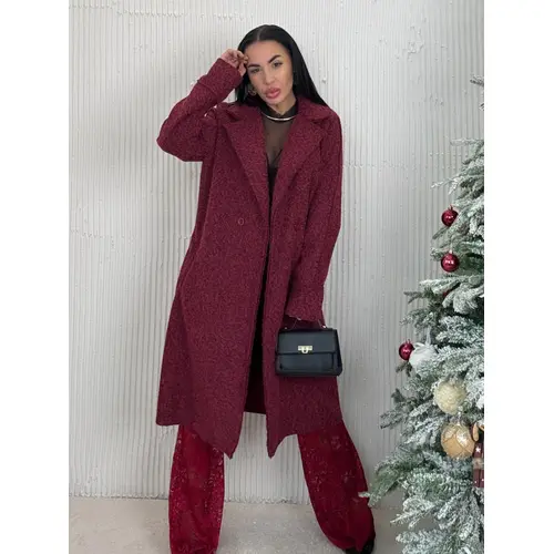 Dlhý uzlíkový kabát LYSARA veľkosť: one size