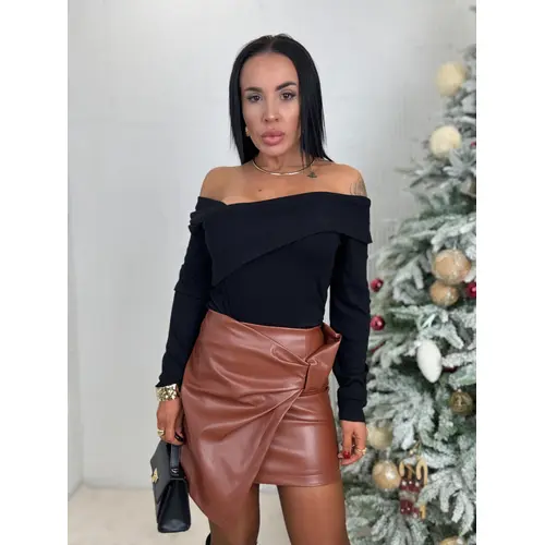 Koženková sukňa RAFIRA veľkosť: S/M