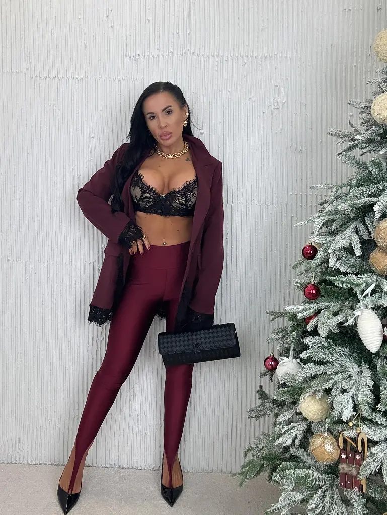 Legíny kaliopky STARS s lesklým efektom - next