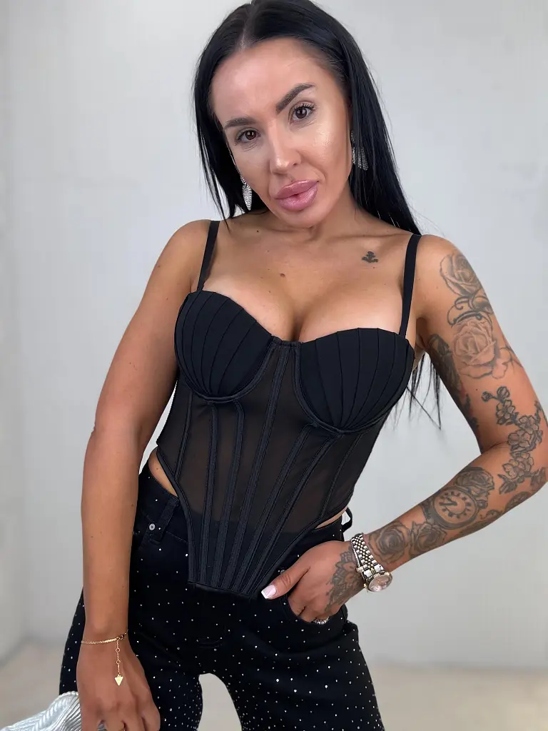 Push-up korzetový top LINDSY