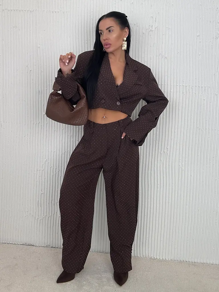 Dvojdielny trblietavý komplet CHIARA