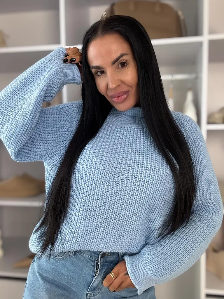 Pletený rolák VERLIA