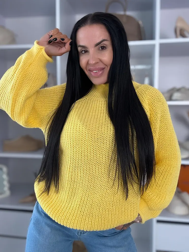 Pletený rolák VERLIA