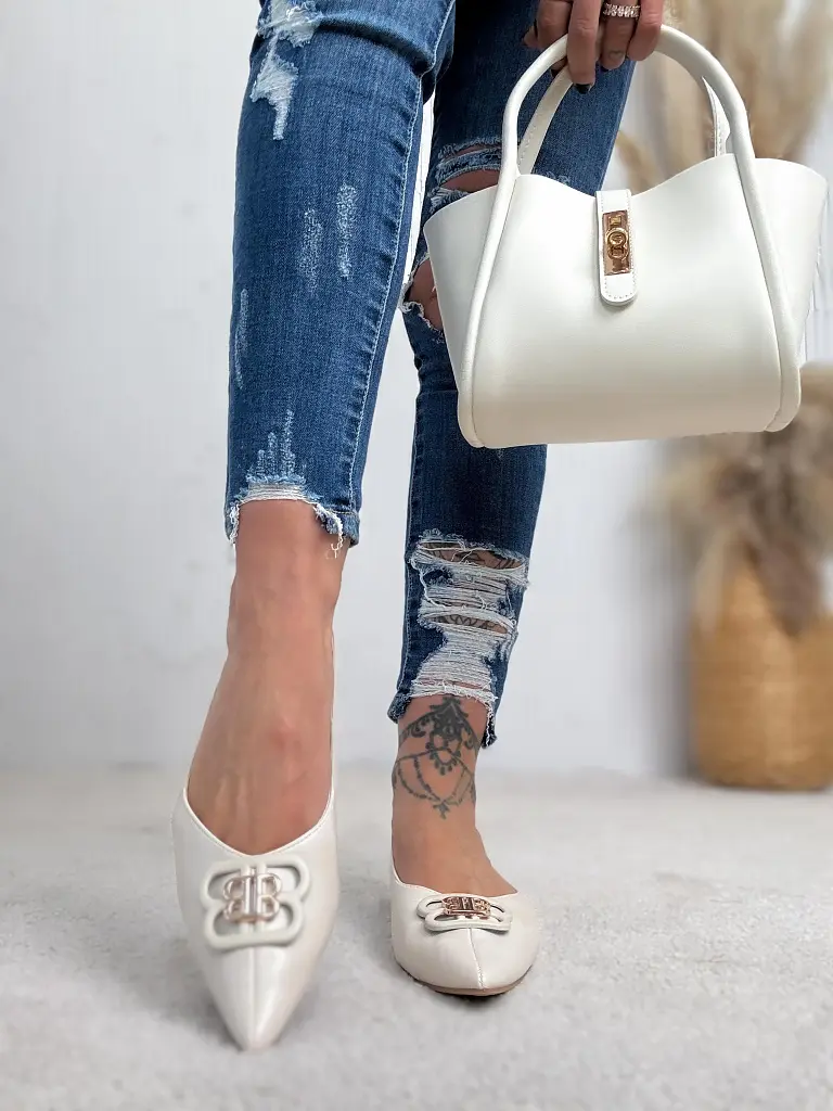 Balerínky s ozdobou ADIRE- - next