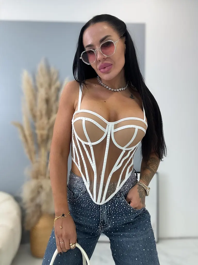 Push-up korzetový top SHEELA