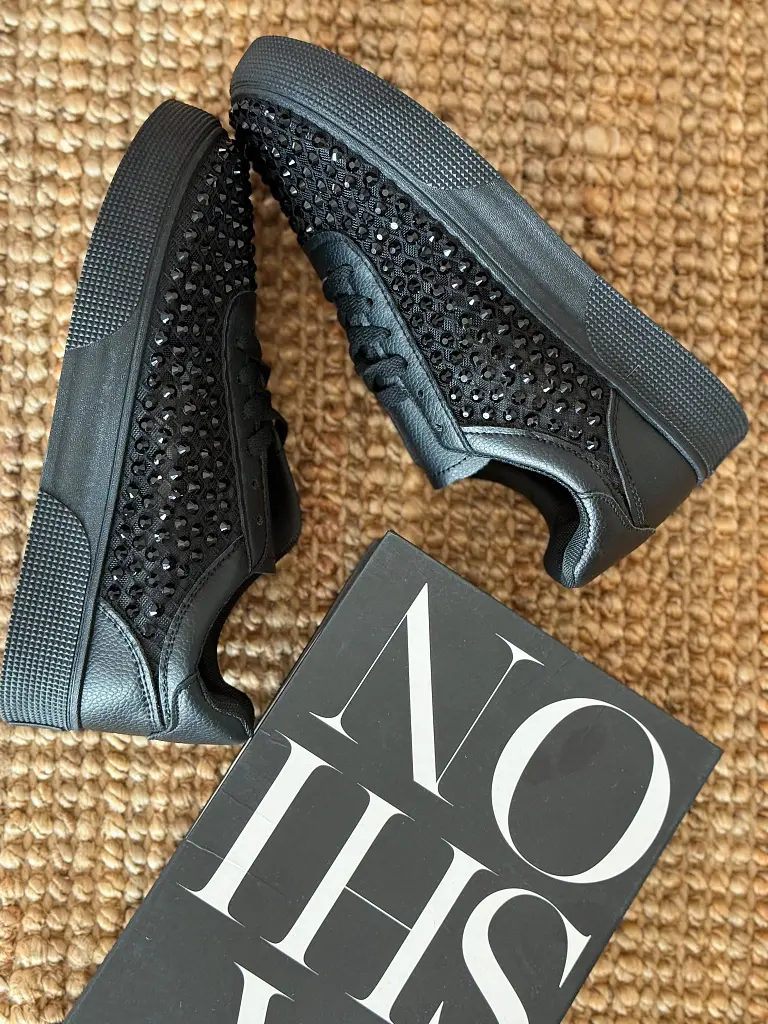 Platformové tenisky zdobené kamienkami ALATIA - next