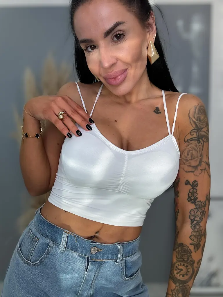 Push-up crop top AMLIE