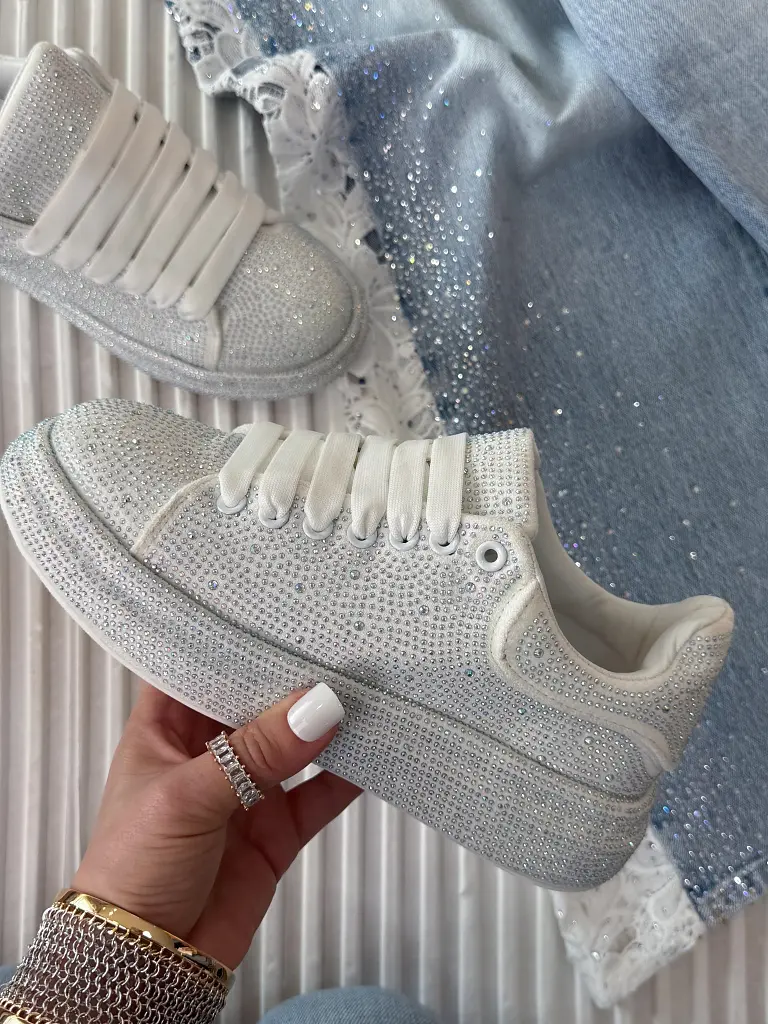 Trblietavé platformové tenisky ANEKA - next