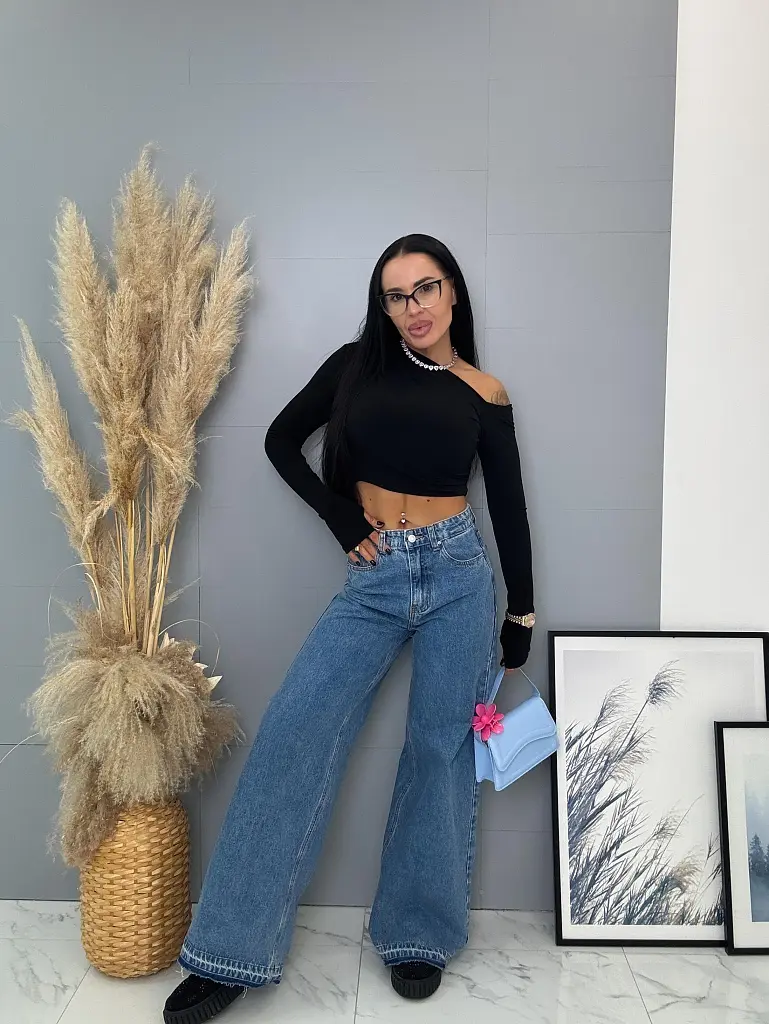 Vysokopásové palazzo rifle  - next