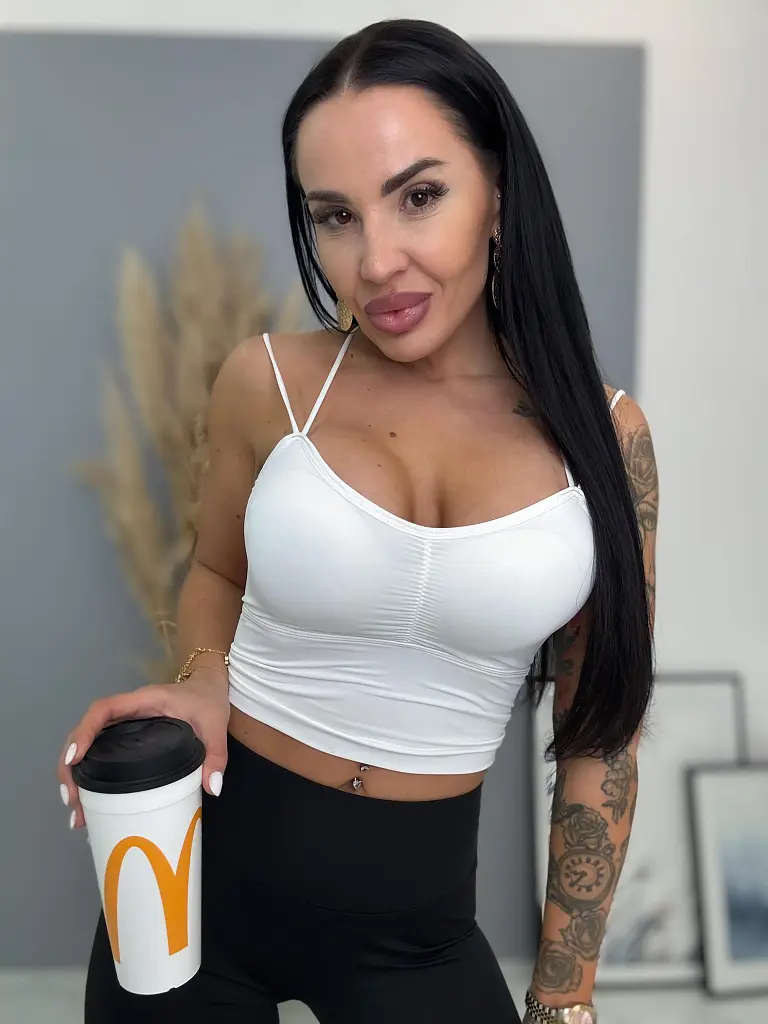 Push-up crop top AMLIE - next