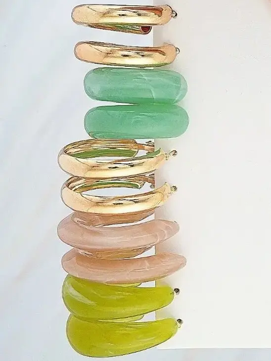 Sada náušníc - 5 párov