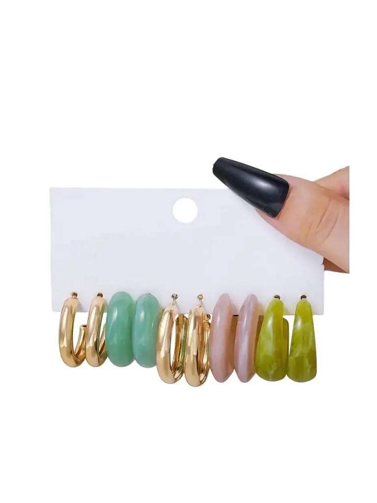 Sada náušníc - 5 párov - next