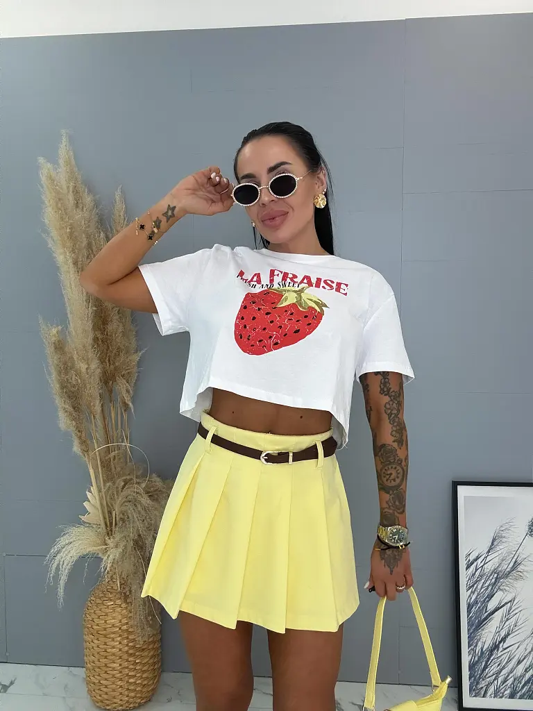 Sukňové nohavice s opaskom SAVIERA - next