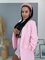 Baby pink dámske sako LILLA