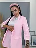 Baby pink dámske sako LILLA