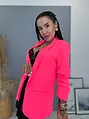 Neon pink dámske sako LILLA