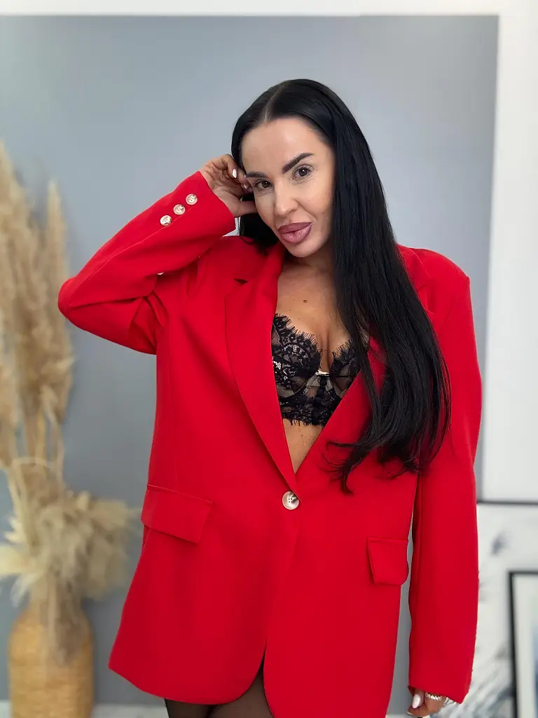 Oversize dámske sako HELEN