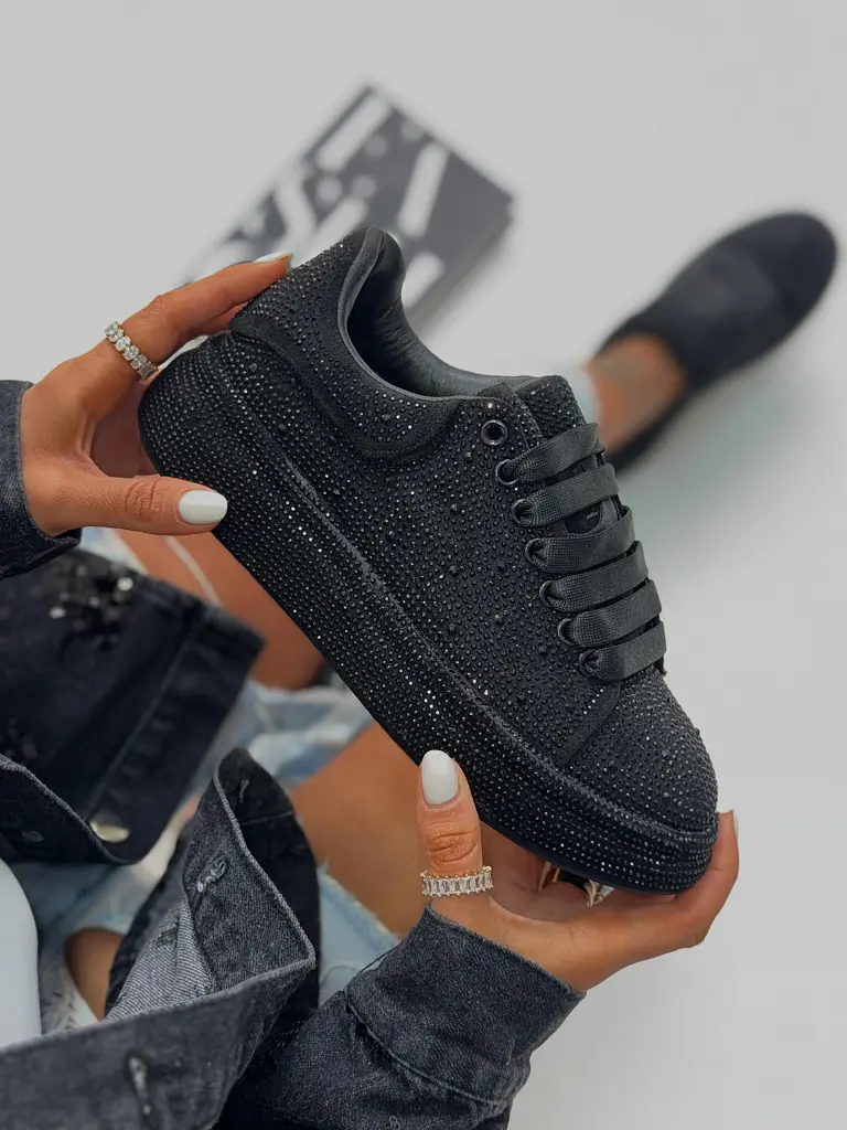 Trblietavé platformové tenisky ANEKA-