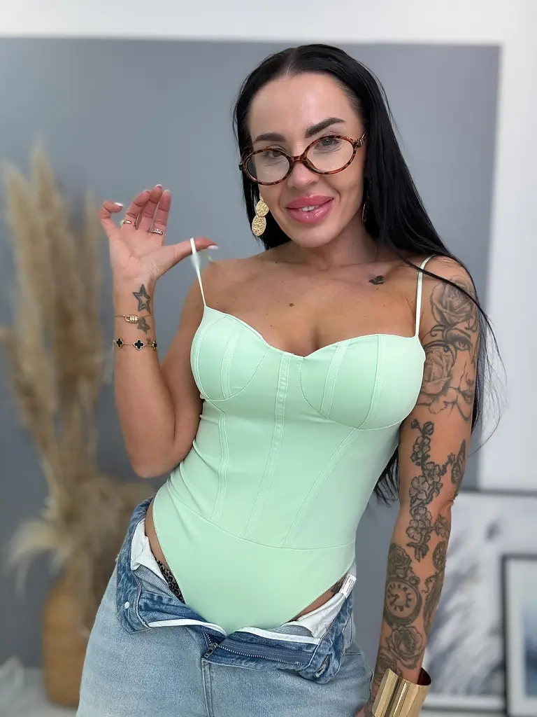 Korzetové body na ramienka CLARINE