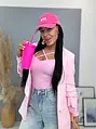 Baby pink dámske sako LILLA