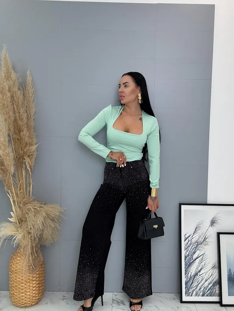 Menta body s dlhými rukávmi IZARA - next