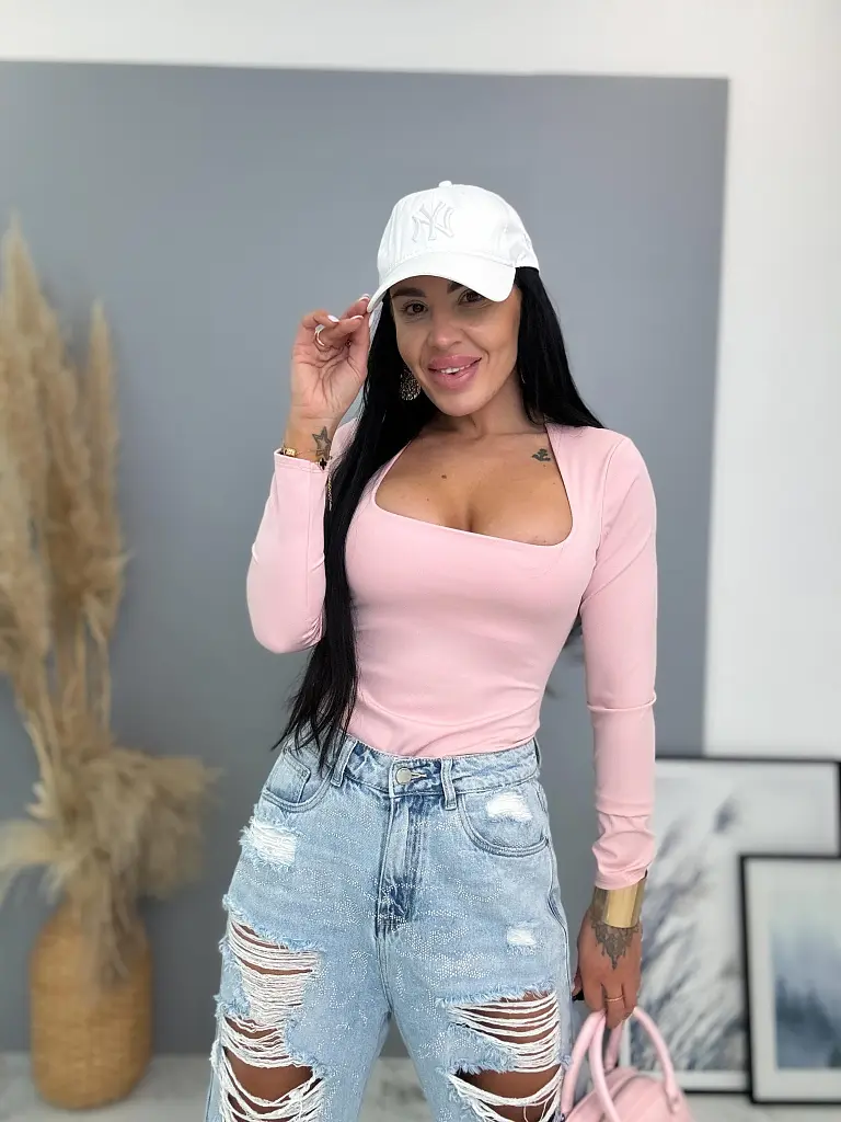 Puder body s dlhými rukávmi IZARA